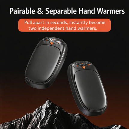 Winter Essentials | Rechargeable Electric Hand Warmers with 20-Hour Battery Life | Compact Design for Outdoor Comfort 2