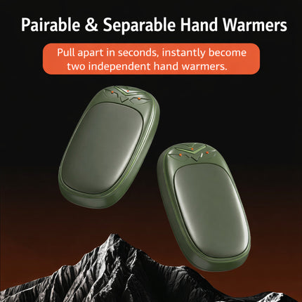 Winter Essentials | Rechargeable Electric Hand Warmers with 20-Hour Battery Life | Compact Design for Outdoor Comfort 6