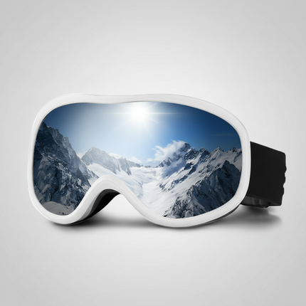 Winter Vision | Ski Goggles with Anti-Fog Double Lens & UV Protection | Enhanced Clarity for Snow Sports 0