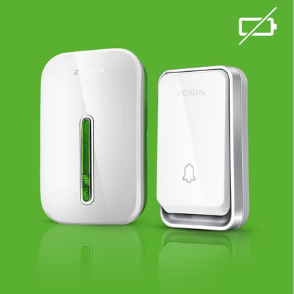 Wireless Doorbell Without Battery, Weather Resistant Door Bell Button