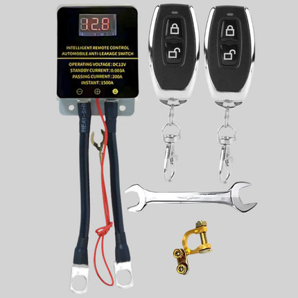 Wireless Battery Disconnect Switch | Remote Control for Vehicle Security and Battery Savings 8