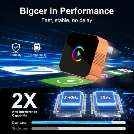 Wireless CarPlay Adapter | Mini USB Device for Effortless Connectivity | Compact Design for Seamless Vehicle Integration 4