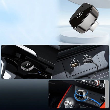 Wireless CarPlay & Android Auto Adapter | Plug & Play Design for Effortless Driving 2