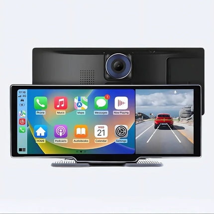 Wireless Car Tablet with Touchscreen & Navigation | Compact Entertainment Hub for Seamless Connectivity 0