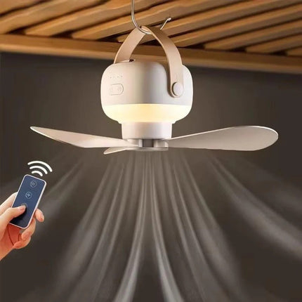 Wireless Ceiling Fan with LED Light & Remote Control | Versatile Indoor/Outdoor Comfort 1