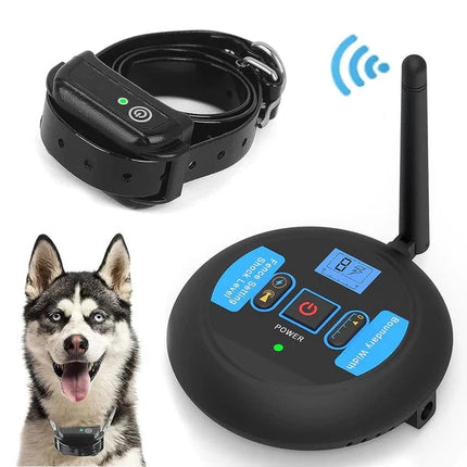 Wireless Dog Fence System | Adjustable Range & Waterproof Design for Safe Outdoor Play 1