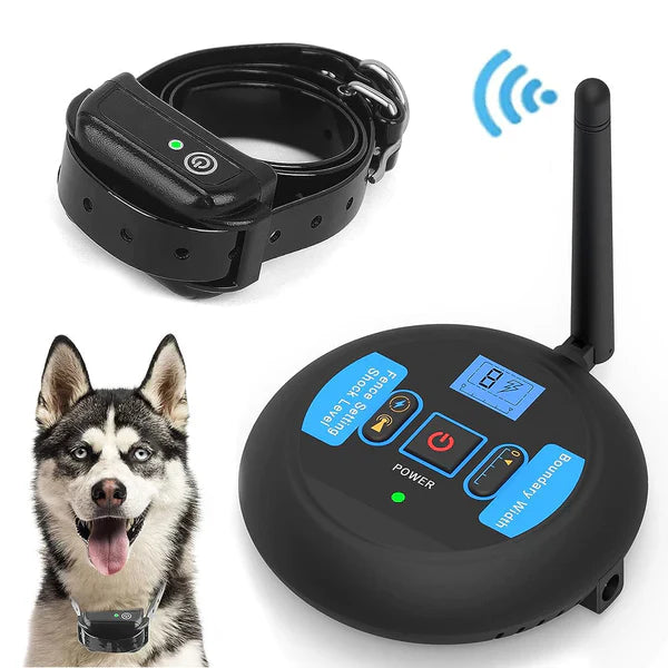 Wireless Dog Fence System | Adjustable Range & Waterproof Design for Safe Outdoor Play 1