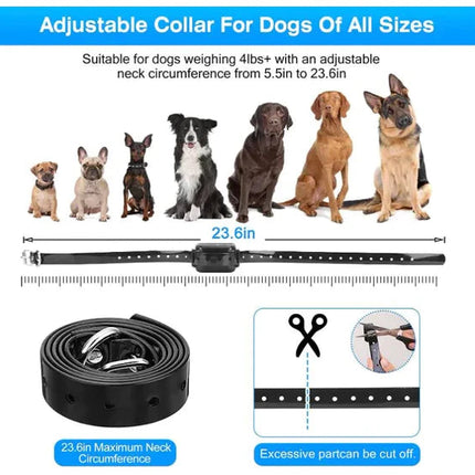 Wireless Dog Fence System | Adjustable Range & Waterproof Design for Safe Outdoor Play 7