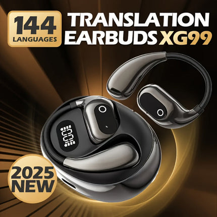 Wireless Earbuds Translator | Noise Cancelling Bluetooth Headset with Real-Time Translation | Comfortable Design for Multilingual Communication 3