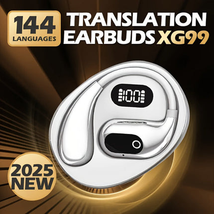 Wireless Earbuds Translator | Noise Cancelling Bluetooth Headset with Real-Time Translation | Comfortable Design for Multilingual Communication 5