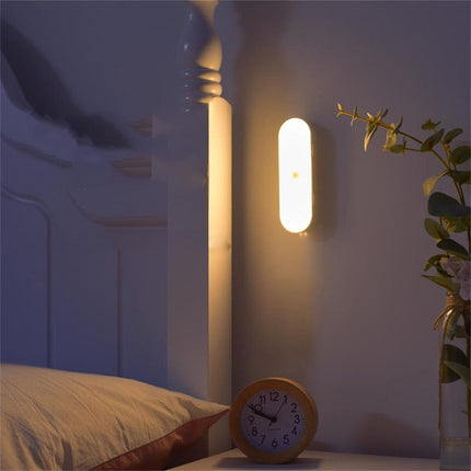 Wireless Motion Sensor Wall Light with USB Rechargeable Battery | Convenient Lighting Solution for Safety and Comfort 0