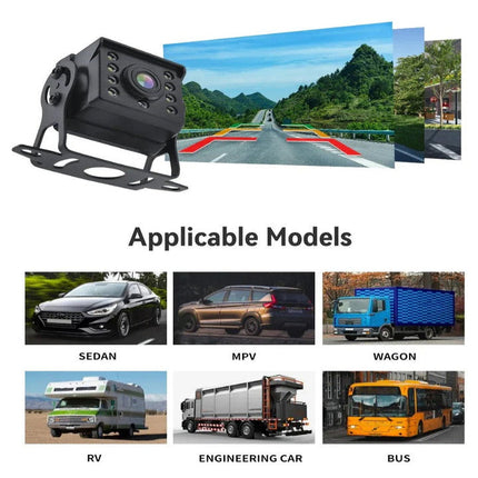 Wireless Reverse Camera System | 4.3-Inch Display with Night Vision | Enhanced Safety for Effortless Parking 1