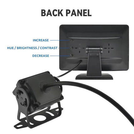 Wireless Reverse Camera System | 4.3-Inch Display with Night Vision | Enhanced Safety for Effortless Parking 3