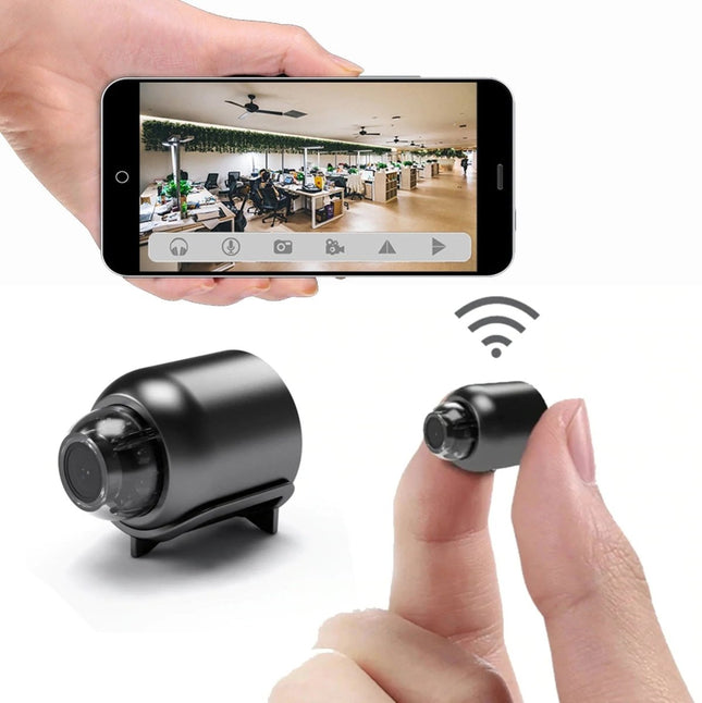 Wireless Security Cameras | HD Night Vision Camera with Motion Detection Alerts | Compact Design for 24/7 Home Monitoring 1