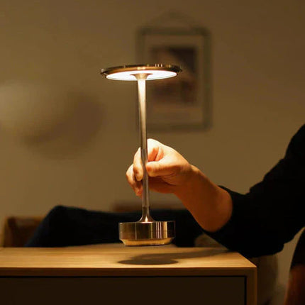 Wireless USB Rechargeable Table Lamp with Modern Design | Stylish Bedside or Desk Lighting for Any Room 4