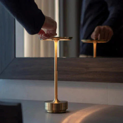 Wireless USB Rechargeable Table Lamp with Modern Design | Stylish Bedside or Desk Lighting for Any Room 7