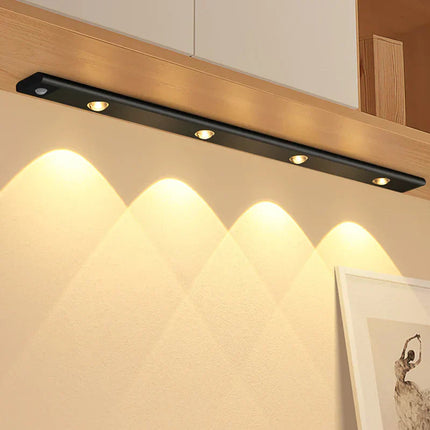 Wireless Under Cabinet LED Lighting with Motion Sensor & Adjustable Color | Perfect Ambiance for Any Space 2