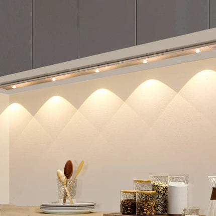 Wireless Under Cabinet LED Lighting with Motion Sensor & Adjustable Color | Perfect Ambiance for Any Space 4