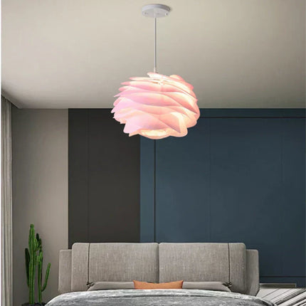 LED Ceiling Light Fixture, Modern Chandelier with Floral Petal Design