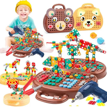 Wonder Play Ensemble | Montessori-Inspired Learning Tools with Electric Screwdriver | Engaging STEM Activities for Child Development 2