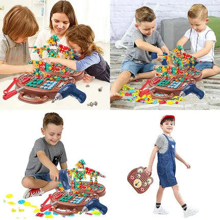 Wonder Play Ensemble | Montessori-Inspired Learning Tools with Electric Screwdriver | Engaging STEM Activities for Child Development 3
