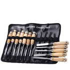 Woodworking Carving Kit | 12-Piece Tool Set with Ergonomic Design for Precision Crafting 0
