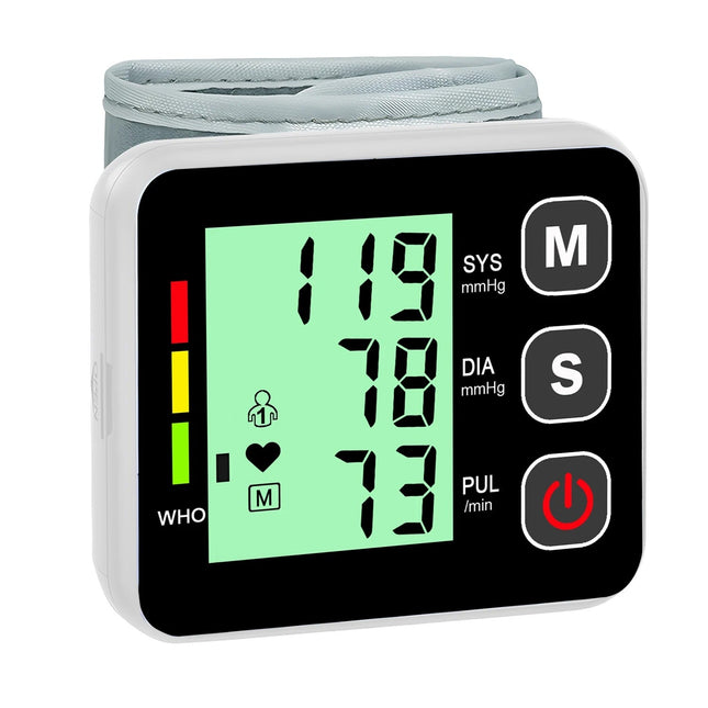 Wrist Blood Pressure Monitor with Automatic Cuff Inflation | Accurate Readings for Home Health Management 1