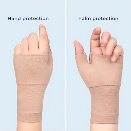 Wrist Compression Sleeve with Thumb Support for Pain Relief and Stability 5