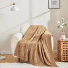 Knitted Throw Blanket, 50 x 60 Inch – image 4