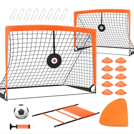 Youth Soccer Training Goal | Portable 4' x 3' Lightweight Design for Easy Setup 1