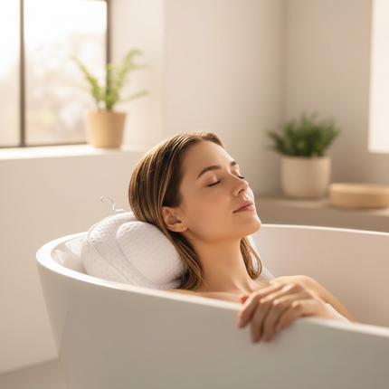 Zelyria | CloudSpa Bath Cushion with 4D Mesh Support | Transform Your Bathing Experience for Ultimate Relaxation 2