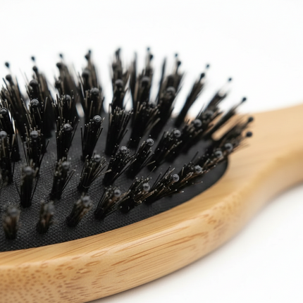 Zelyria | Hair Brush with Natural Boar Bristles & Nylon | Detangles for Smooth, Frizz-Free Hair 1