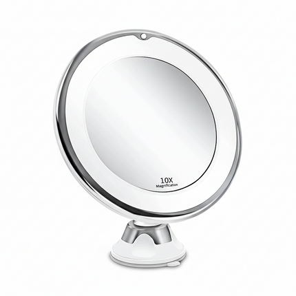 Zelyria | Vanity Mirror with LED Lights and 10x Magnification | Precision Makeup Application for Flawless Beauty 0