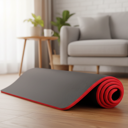ZenFlex | Extra Thick Yoga Mat with Anti-Slip Surface | Eco-Friendly Design for Comfort and Stability 0