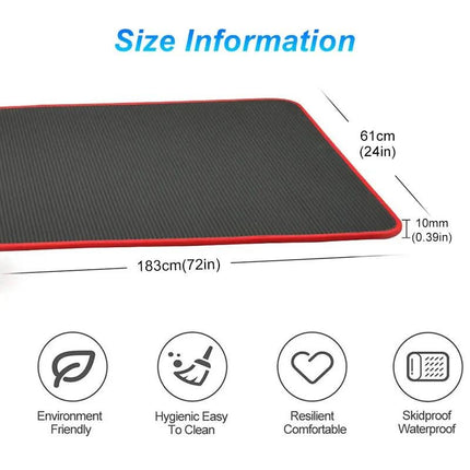 ZenFlex | Extra Thick Yoga Mat with Anti-Slip Surface | Eco-Friendly Design for Comfort and Stability 3