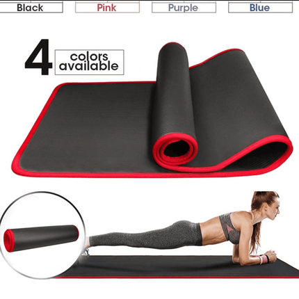 ZenFlex | Extra Thick Yoga Mat with Anti-Slip Surface | Eco-Friendly Design for Comfort and Stability 4