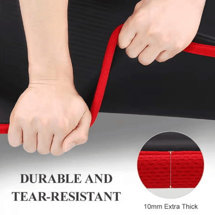 ZenFlex | Extra Thick Yoga Mat with Anti-Slip Surface | Eco-Friendly Design for Comfort and Stability 5