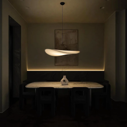 ZenLume | Modern Chandelier Light with Elegant Japandi Design | Soothing Ambiance for Dining Rooms 4
