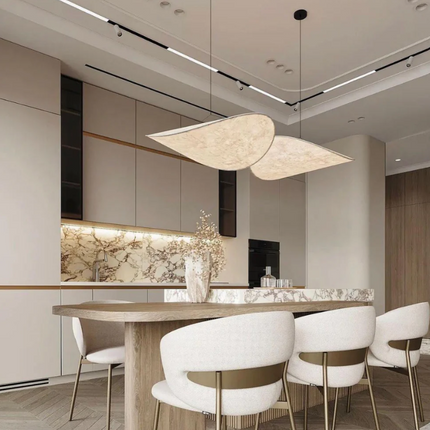 ZenLume | Modern Chandelier Light with Elegant Japandi Design | Soothing Ambiance for Dining Rooms 5