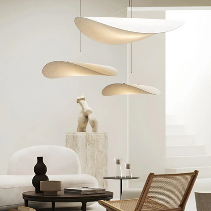 ZenLume | Modern Chandelier Light with Elegant Japandi Design | Soothing Ambiance for Dining Rooms 8