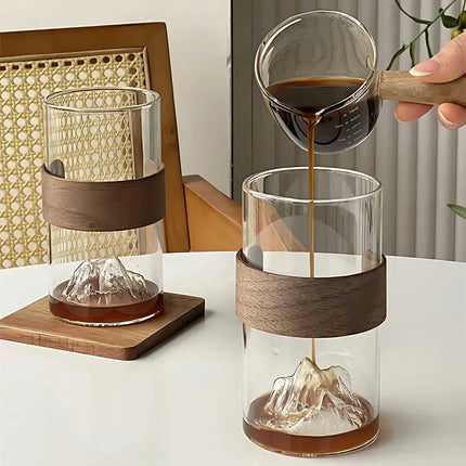 Glass Cups, Heat Resistant Glass Coffee Cup for Iced Coffee – image 5