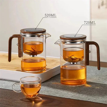 Glass Teapots, Loose Leaf Teapot with Infuser – image 8
