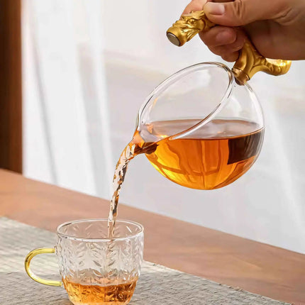 Gaiwan Tea Set, Glass Gaiwan with Magnetic Tea Infuser – image 4