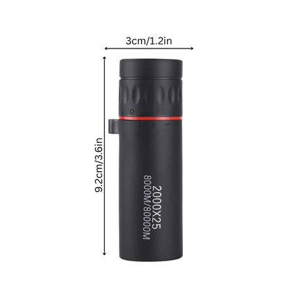 ZoomXpert | High-Powered Telescope with 2000x25 Magnification | Compact Design for Outdoor Adventures 1
