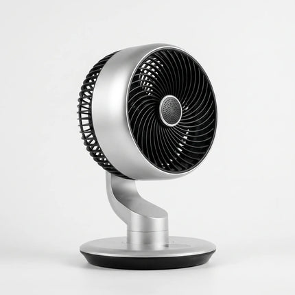 Zyklo | Battery Powered Desk Fan with Adjustable Angle & Quiet Operation | Space-Saving Design for Comfort 0