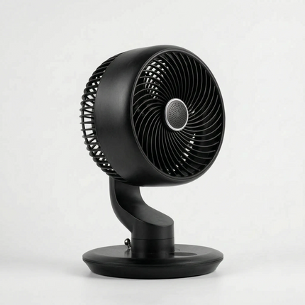 Zyklo | Battery Powered Desk Fan with Adjustable Angle & Quiet Operation | Space-Saving Design for Comfort 6