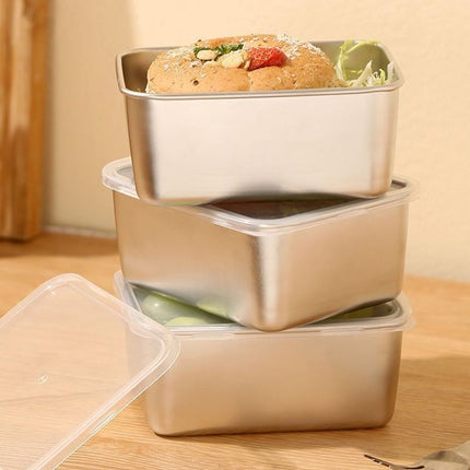 Stainless Steel Food Storage Containers, Metal Meal Prep Containers Set – image 10