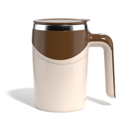 Rechargeable Automatic Stirring Coffee Mug with Stainless Steel Liner | Effortless Mixing for Home and Office