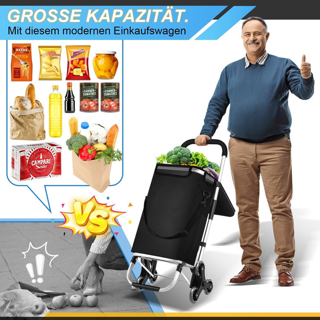 Foldable Shopping Cart for Groceries