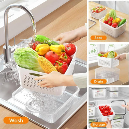 Food Storage Containers, Plastic Food Container for Vegetables – image 5